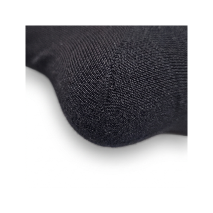 Detalle del tejido y acabado del calcetín Cagüen Socks