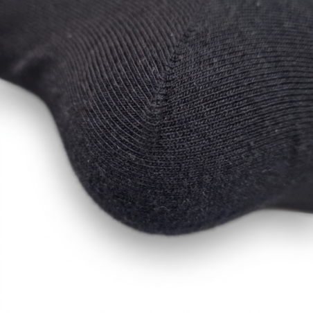 Detalle del tejido y acabado del calcetín Cagüen Socks